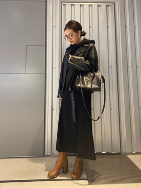 「Autumn」｜園部 涼子さん（レディース・162cm）の秋コーディネート