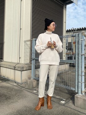 園部 涼子さん(レディース・162cm)の冬コーディネート