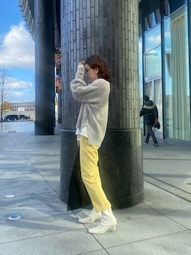 園部 涼子さん（レディース・162cm）の冬コーディネート