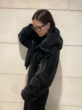 「MURUA（ムルーア）のアイテム（テーラードジャケット）」を使った、園部 涼子さん（レディース・162cm）の秋コーディネート