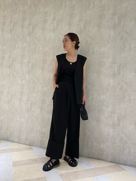 園部 涼子さん（レディース・162cm）の春コーディネート