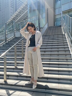 園部 涼子さん（レディース・162cm）の春コーディネート