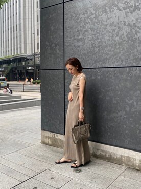 園部 涼子さん（レディース・162cm）の夏コーディネート