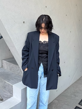 園部 涼子さん（レディース・162cm）の春コーディネート