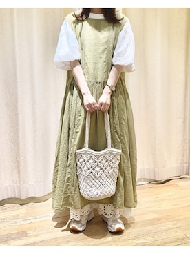 ⓐさん（レディース・153cm）の夏コーディネート