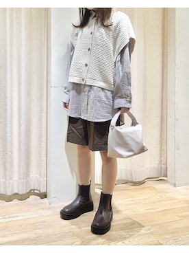 「チェルシーブーツ」｜ⓐさん（レディース・153cm）の秋コーディネート