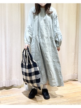 「ナチュラルスタイル」｜「アイテム（その他シューズ）」を使った、ⓐさん（レディース・153cm）の秋コーディネート