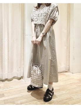 ⓐさん（レディース・153cm）の夏コーディネート