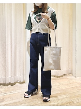 ⓐさん（レディース・153cm）の夏コーディネート