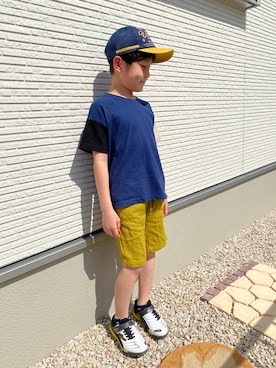 「ネイビー」｜yuko_hさん（キッズ・140cm）の春コーディネート