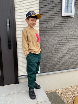 yuko_hさん（キッズ・130cm）の春コーディネート