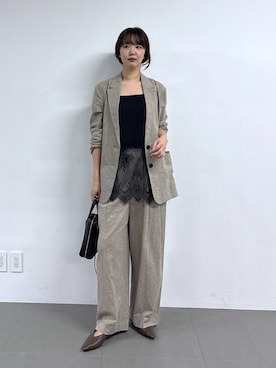 「Beau're（ヴュレ）のアイテム」を使った、あやさん（レディース・168cm）の春コーディネート