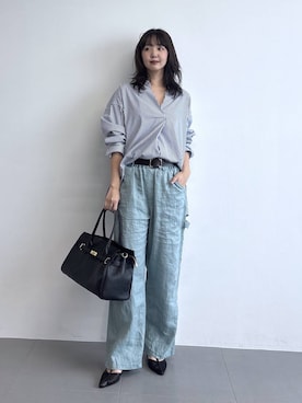 「BARNYARDSTORM（バンヤードストーム）のアイテム」を使った、あやさん（レディース・168cm）の冬コーディネート