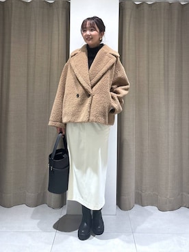 「BARNYARDSTORM（バンヤードストーム）のBARNYARDSTORM / ハイブリッドストレッチブーツ（ブーツ）」を使った、あやさん（レディース・168cm）の秋コーディネート