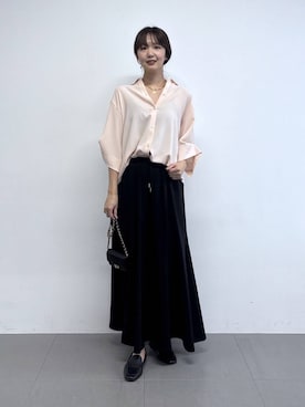 「BARNYARDSTORM（バンヤードストーム）のアイテム」を使った、あやさん（レディース・168cm）の春コーディネート