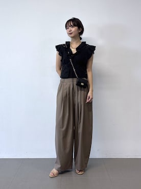 「BARNYARDSTORM（バンヤードストーム）のアイテム」を使った、あやさん（レディース・168cm）の冬コーディネート