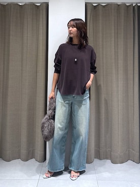 「アイテム（その他小物）」を使った、あやさん（レディース・168cm）の秋コーディネート