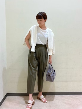 あやさん（レディース・168cm）の夏コーディネート