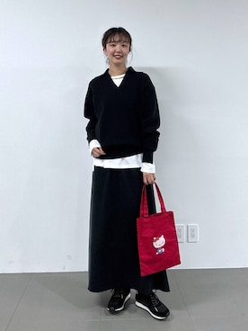 「BARNYARDSTORM」｜あやさん（レディース・168cm）の秋コーディネート