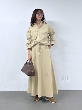 「BARNYARDSTORM」｜あやさん（レディース・168cm）の秋コーディネート