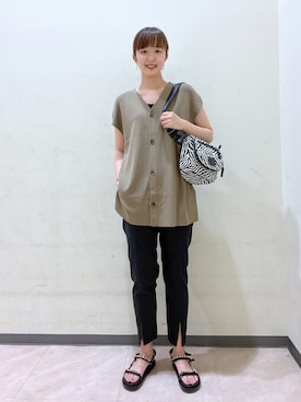 あやさん（レディース・168cm）の夏コーディネート