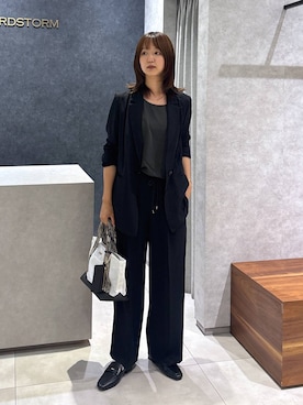 「アイテム（タンクトップ、グリーン系）」を使った、あやさん（レディース・168cm）の夏コーディネート