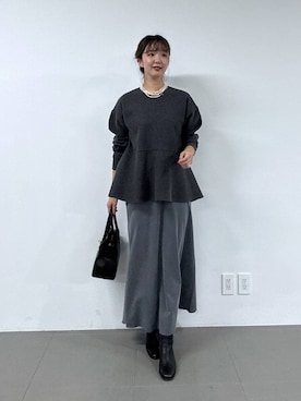 「BARNYARDSTORM」｜あやさん（レディース・168cm）の秋コーディネート