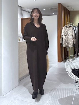 あやさん（レディース・168cm）の冬コーディネート