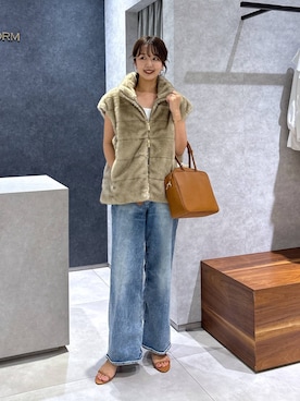 「BARNYARDSTORM（バンヤードストーム）のアイテム」を使った、あやさん（レディース・168cm）の夏コーディネート