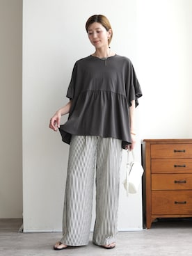 sakiさん（レディース・165cm）の春コーディネート