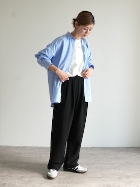 「きれいめコーディネート」｜sakiさん（レディース・165cm）の冬コーディネート