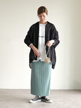 「reca（レカ）のアイテム」を使った、sakiさん（レディース・165cm）の冬コーディネート