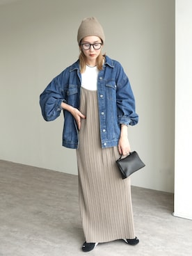 sakiさん（レディース・165cm）の秋コーディネート