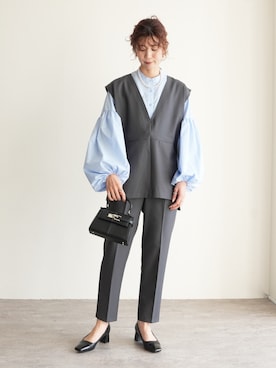 sakiさん（レディース・165cm）の冬コーディネート