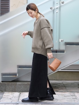 sakiさん（骨格ナチュラル・レディース・165cm）の秋コーディネート