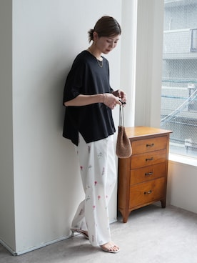 「大人ファッション」｜sakiさん（レディース・165cm）の春コーディネート