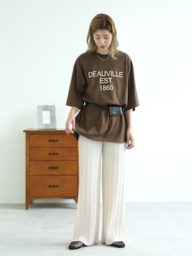 「recaコーデ」｜sakiさん（レディース・165cm）の夏コーディネート