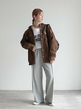 sakiさん（骨格ナチュラル・レディース・165cm）の秋コーディネート