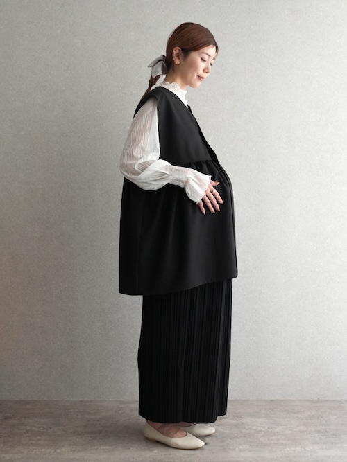 セール】ペプラムギャザーベスト（スーツベスト）｜reca（レカ）の