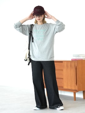 「recaコーデ」｜sakiさん（レディース・165cm）の夏コーディネート