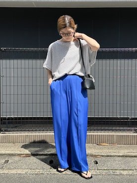 「reca（レカ）のアイテム」を使った、sakiさん（骨格ナチュラル・レディース・165cm）の夏コーディネート