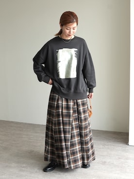 sakiさん（レディース・165cm）の秋コーディネート