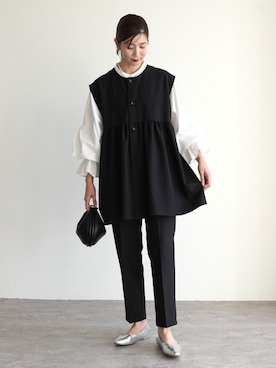 「reca（レカ）のアイテム」を使った、sakiさん（レディース・165cm）の冬コーディネート