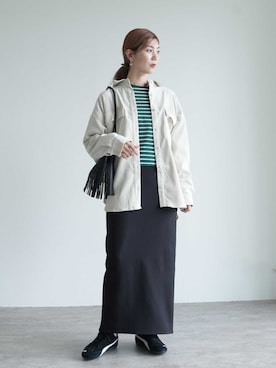 sakiさん（レディース・165cm）の秋コーディネート