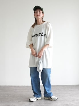 「reca（レカ）のアイテム」を使った、sakiさん（骨格ナチュラル・レディース・165cm）の夏コーディネート