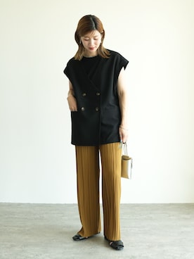 「アイテム（その他アウター）」を使った、sakiさん（レディース・165cm）の夏コーディネート