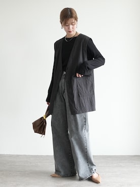 sakiさん（骨格ナチュラル・レディース・165cm）の夏コーディネート