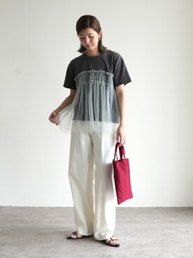 sakiさん（レディース・165cm）の春コーディネート