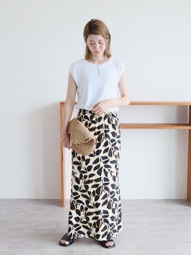 sakiさん（レディース・165cm）の夏コーディネート