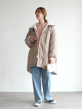 sakiさん（骨格ナチュラル・レディース・165cm）の秋コーディネート